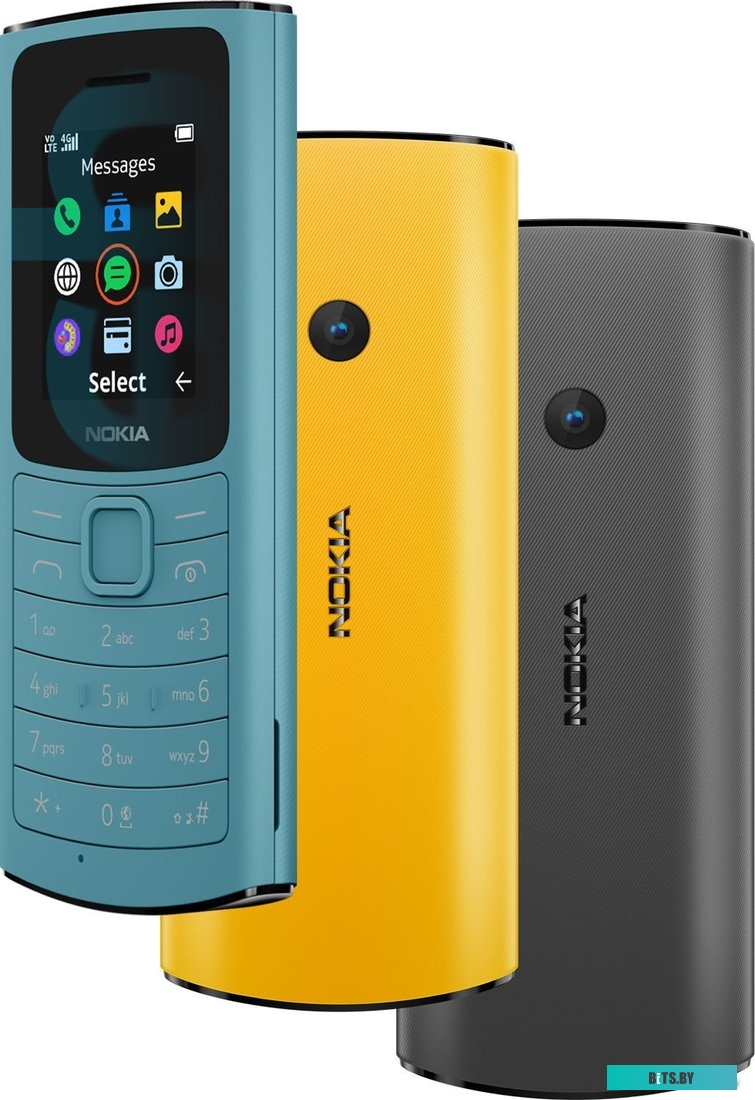 Сотовый телефон Nokia 110 4G DS, синий 1GF018MPE1C01