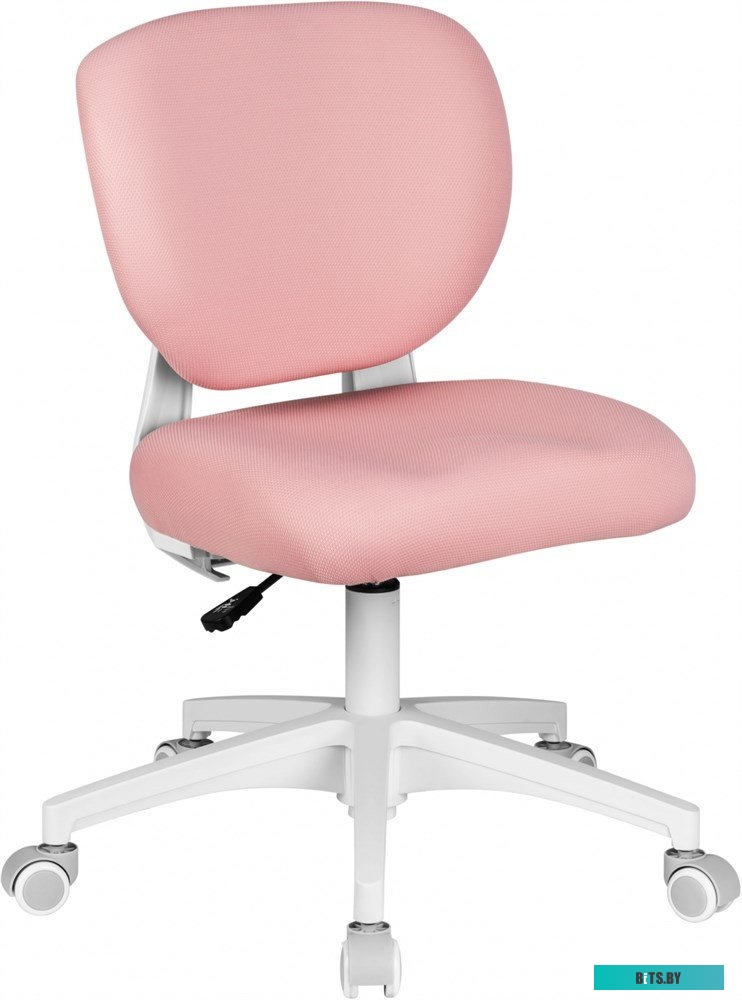 CS-CHR-3594PK Кресло детское Cactus CS-CHR-3594PK розовый крестов. пластик белый