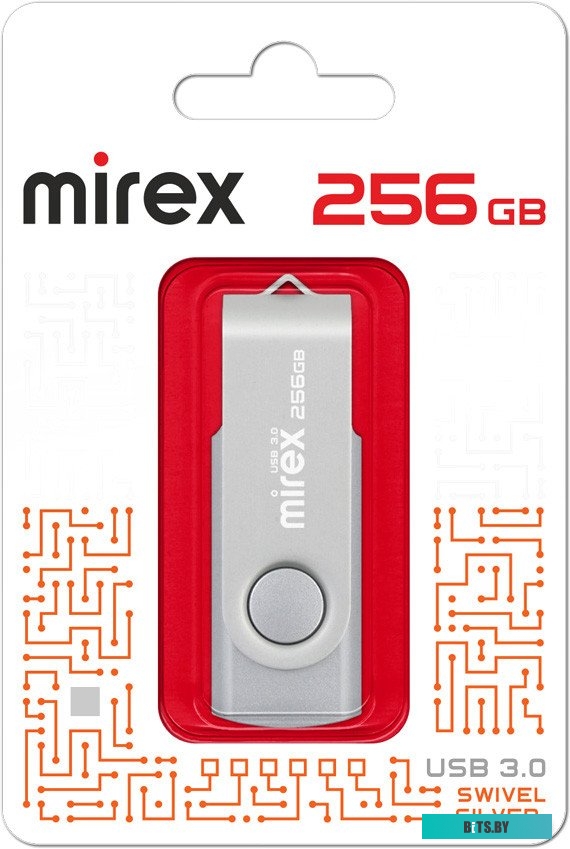 Флеш-накопитель Mirex Color Blade Swivel 3.0 256GB 13600-FM3SS256