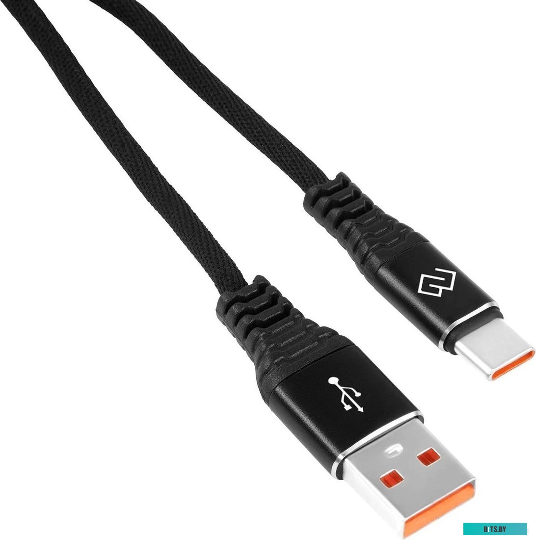 DG-USBA-С-1M-27W Кабель Digma DG-USBA-С-1M-27W USB (m)-USB Type-C (m) 1м черный
