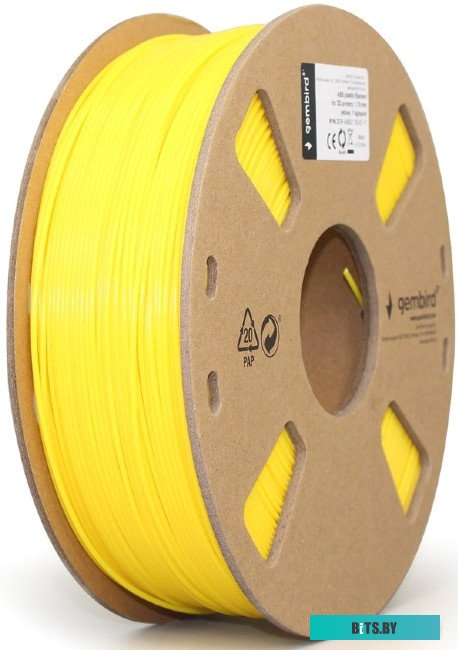 Пластик для 3D-принтера Gembird ABS 1.75 мм 3DP-ABS1.75-01-Y