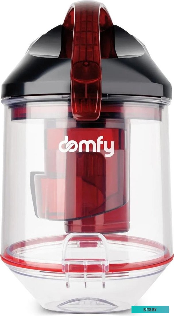 DSC-VC704 Пылесос DOMFY DSC-VC704, 2400Вт, черный/красный