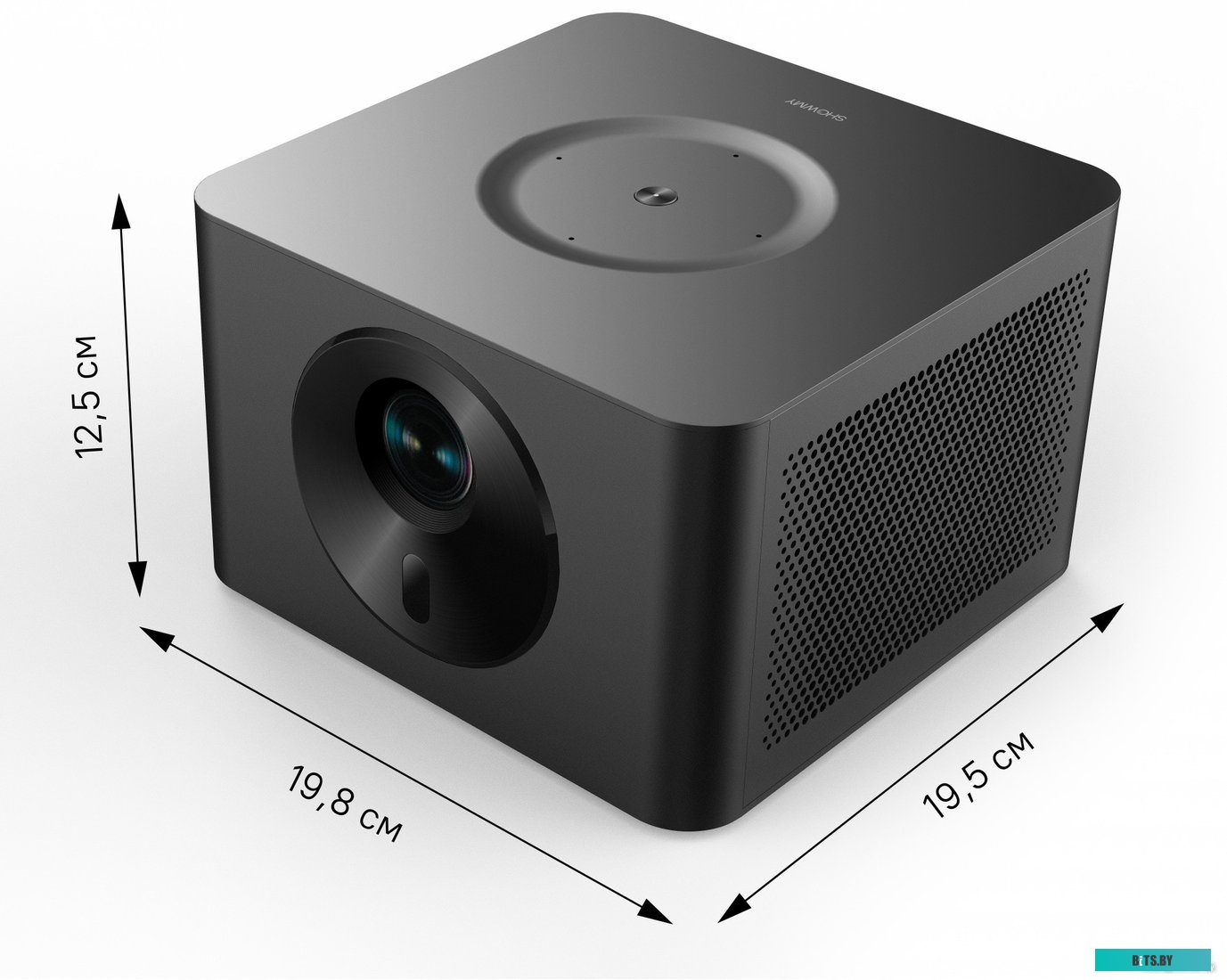 Проектор Cactus CS-M1.SG черный Wi-Fi