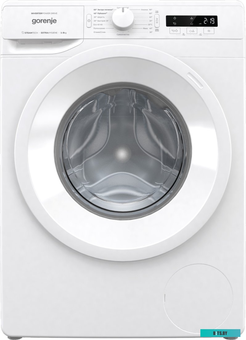 WNPI82BS Стиральная машина Gorenje WNPI82BS класс: A+++ загр.фронтальная макс.:8кг белый