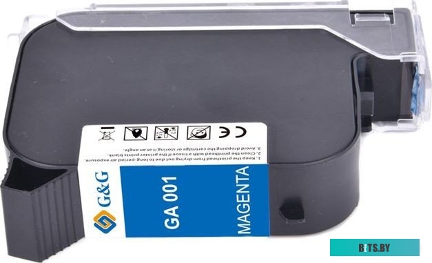 Картридж струйный G&G GA-001M пурпурный (42мл) для G&G GG-HH1001