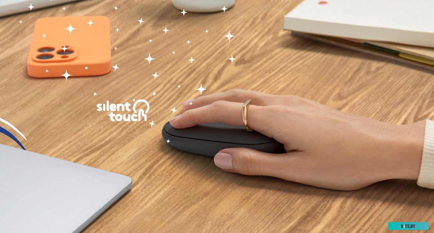 Мышь Logitech Pebble M350S 910-007015