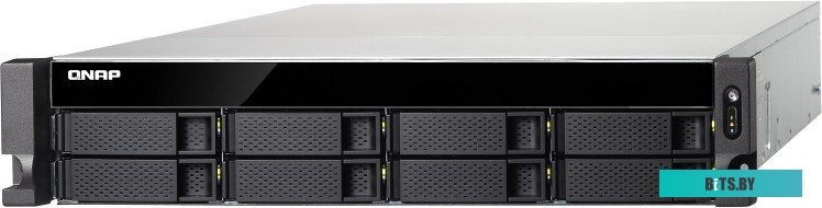 TS-883XU-RP-E2124-8G Сетевое хранилище NAS Qnap TS-883XU-RP-E2124-8G 8-bay стоечный Xeon E-2124