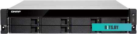 TS-883XU-RP-E2124-8G Сетевое хранилище NAS Qnap TS-883XU-RP-E2124-8G 8-bay стоечный Xeon E-2124