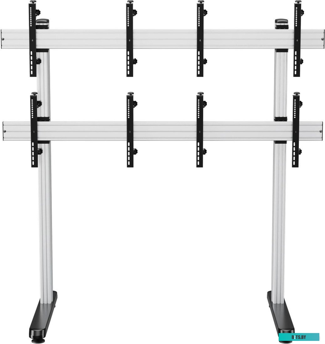 Стойка для телевизора Cactus CS-FS-TV4-PRO черный 32"-70" макс.50кг напольный мобильный