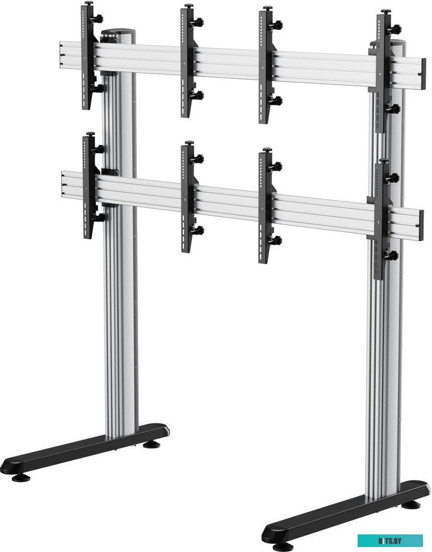 Стойка для телевизора Cactus CS-FS-TV4-PRO черный 32"-70" макс.50кг напольный мобильный