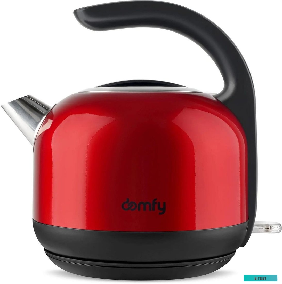 DSC-EK506 Чайник электрический Domfy DSC-EK506 1.7л. 2200Вт красный/черный (корпус: нержавеющая сталь)