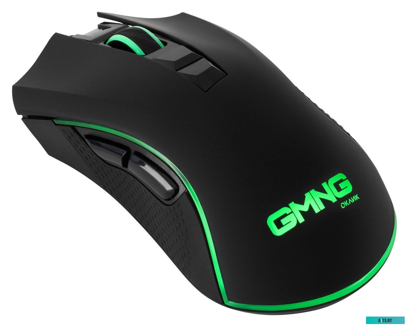1533166 Мышь GMNG 980GMW черный оптическая (10000dpi) беспроводная USB для ноутбука (7but)