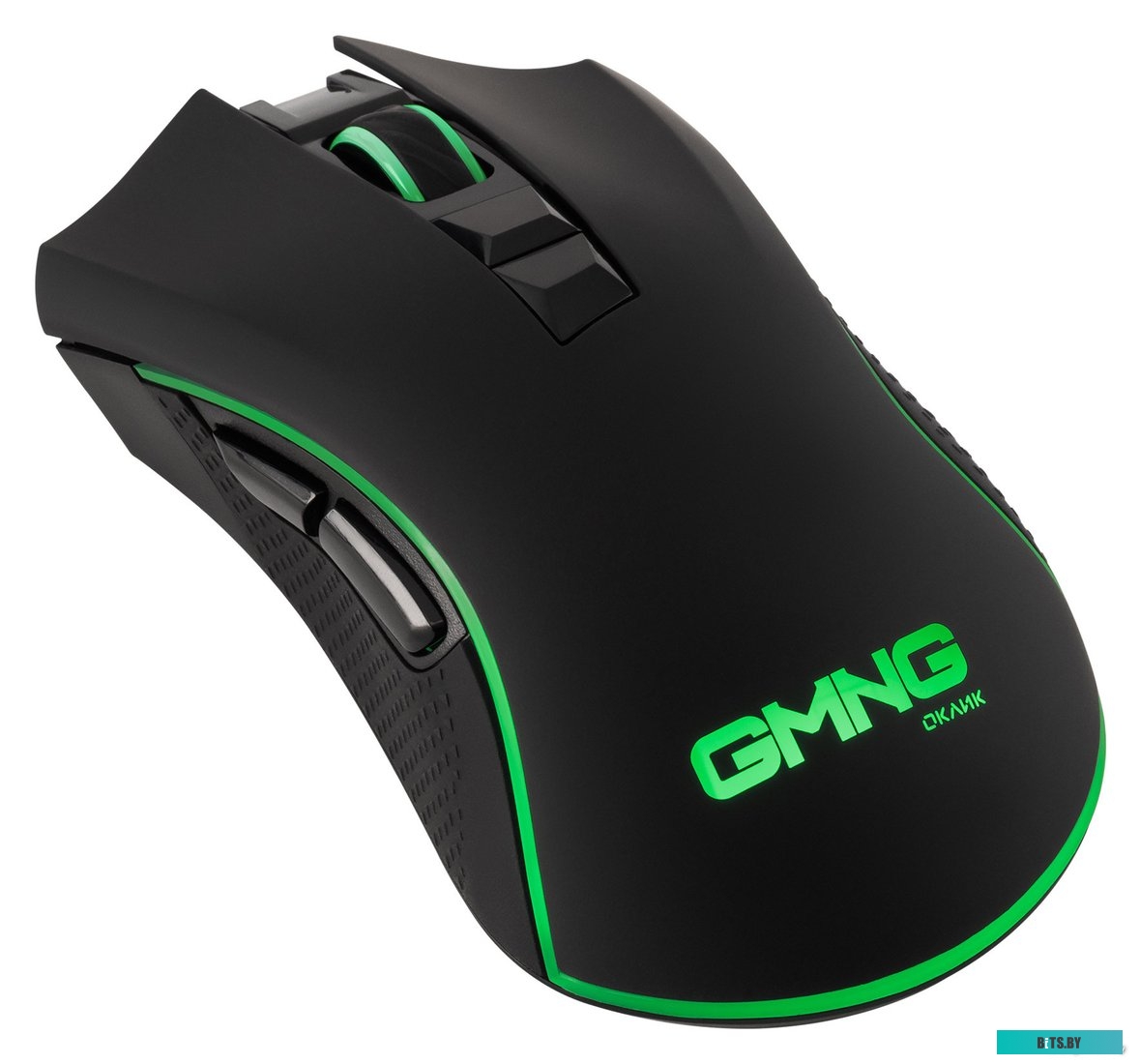 1533166 Мышь GMNG 980GMW черный оптическая (10000dpi) беспроводная USB для ноутбука (7but)