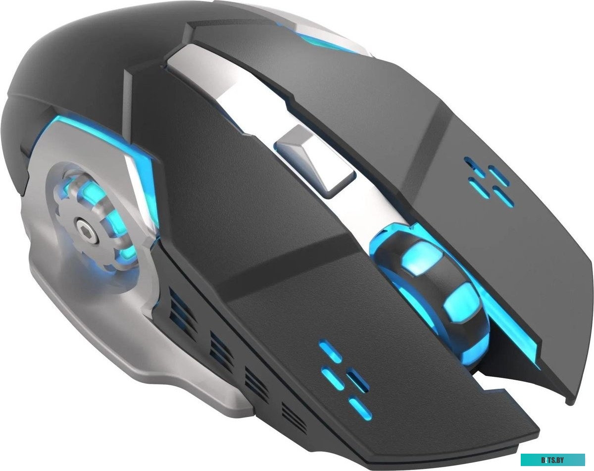 черный Мышь Оклик 770GW черный оптическая (3200dpi) беспроводная USB (6but)