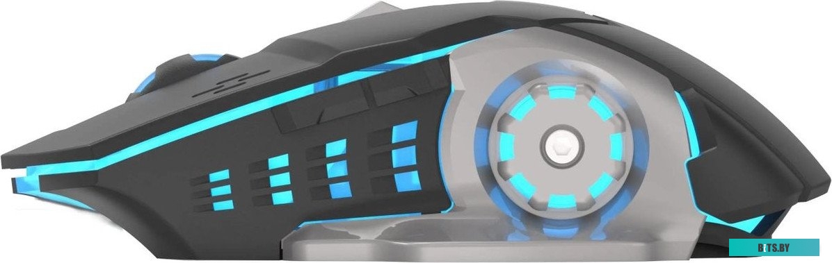 черный Мышь Оклик 770GW черный оптическая (3200dpi) беспроводная USB (6but)