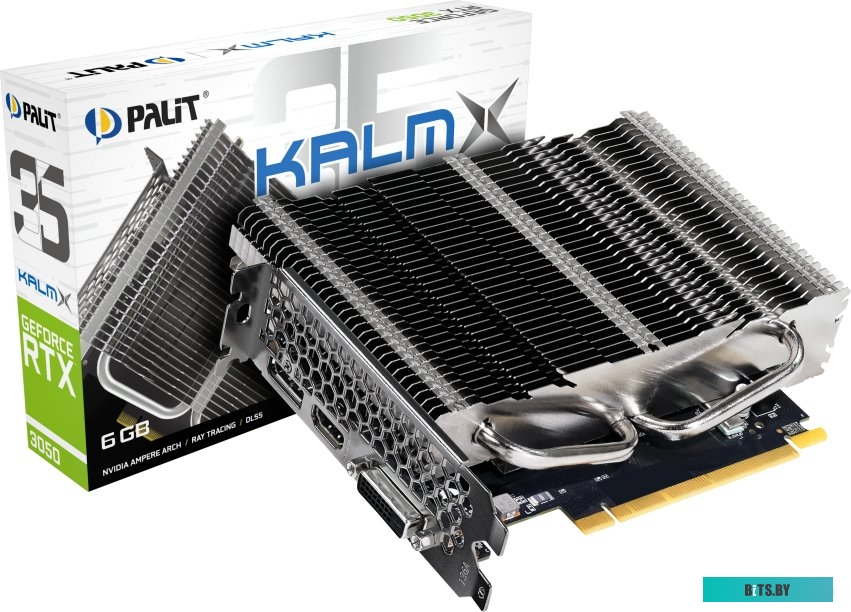 Видеокарта Palit GeForce RTX 3050 KalmX NE63050018JE-1070H