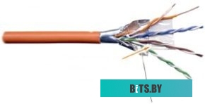 Кабель информационный Lanmaster LAN-5EUTP-LSZH-OR кат.5E U/UTP 4X2X24AWG LSZH внутренний 305м оранжевый
