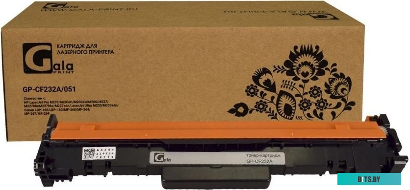 FP-CF232A Картридж F+ FP-CF232A черный, 23 000 страниц, для HP моделей LJ M203/M206/M227/LBP-162dw