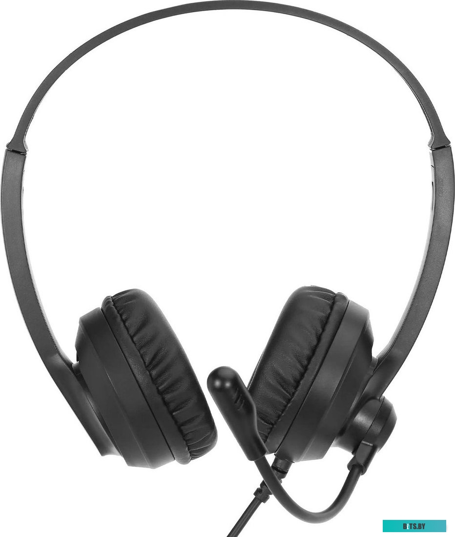 1900379 Наушники с микрофоном Оклик HS-M500 черный 1.8м накладные оголовье (1900379)