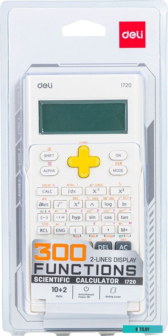 Калькулятор научный Deli E1720-WHITE