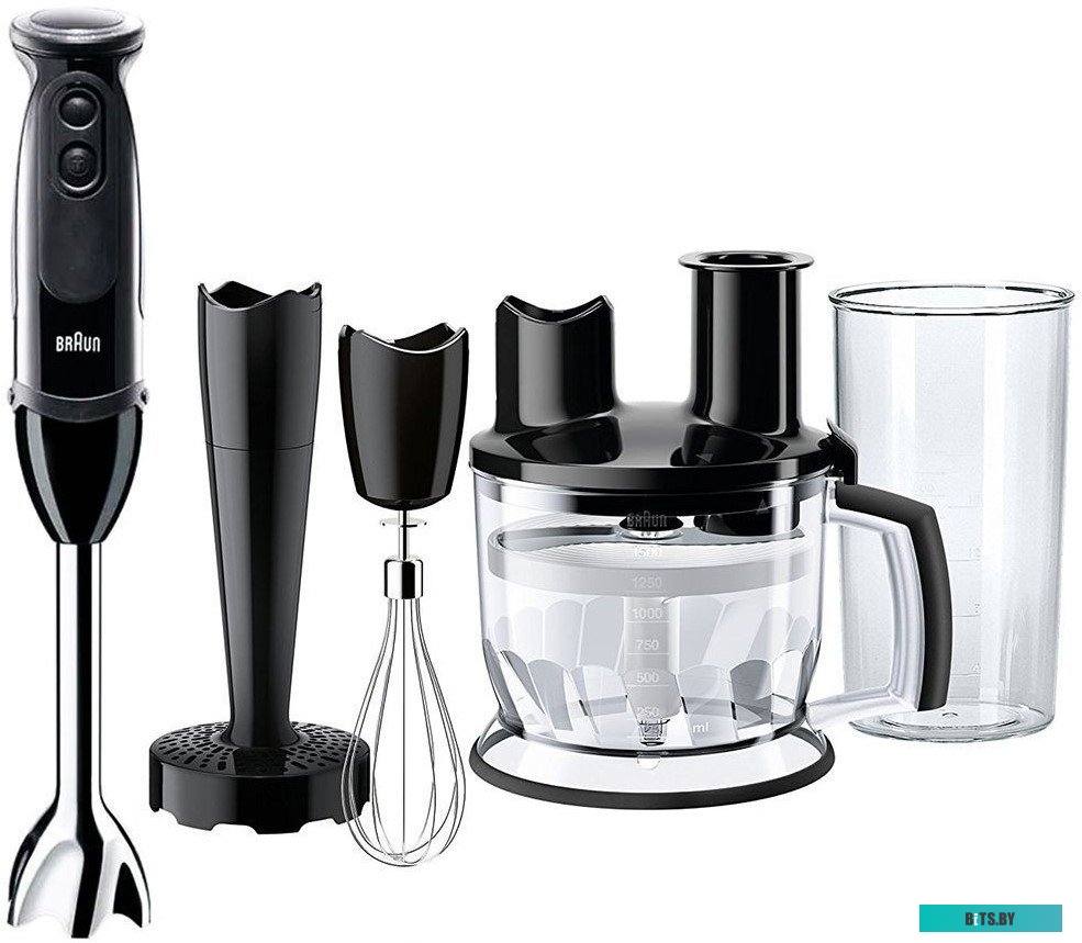 MQ5277BK Блендер погружной Braun MQ5277BK 1000Вт черный