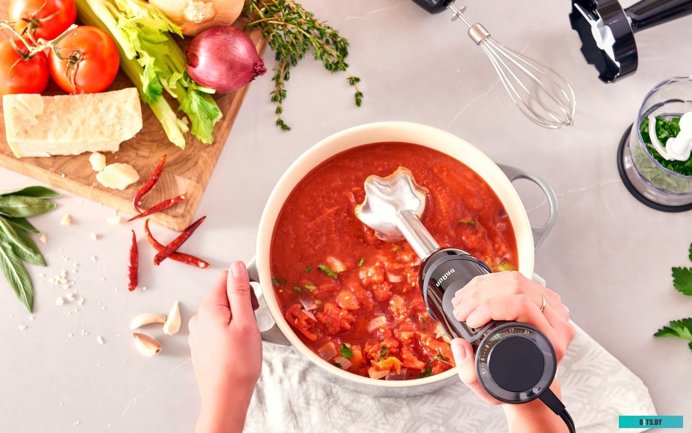 MQ5277BK Блендер погружной Braun MQ5277BK 1000Вт черный