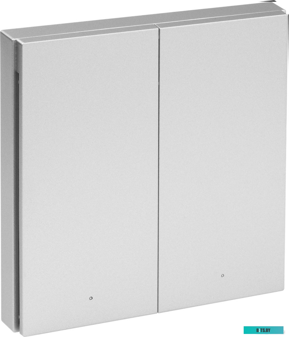 WRS-R02GR Умный выключатель Aqara H1 EU 2-хкл. серый (WRS-R02GR)