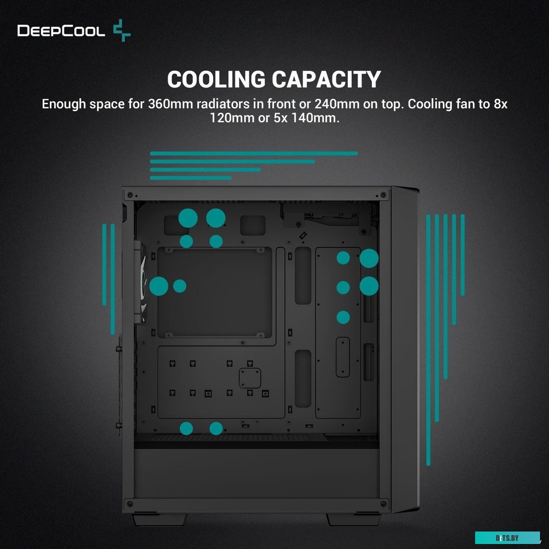 Корпус DeepCool CC560 V2 ARGB R-CC560-BKTAA4-G-2