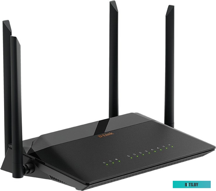 Роутер беспроводной D-Link DSL-245GR/R1A AC1200 ADSL2+/VDSL2 черный