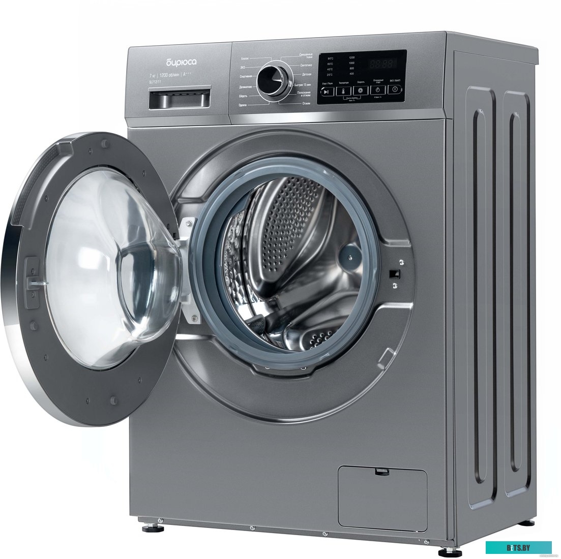 WM-SL712/11 S Стиральная машина Бирюса WM-SL712/11 S класс: A+++ загр.фронтальная макс.:7кг серебристый