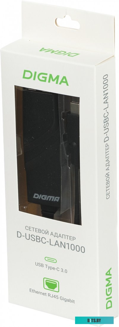 Сетевой адаптер Digma D-USBC-LAN1000 D-USBC-LAN1000