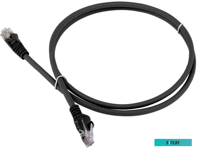 Патч-корд ACD Cat5e UTP 24AWG 4Pair, 7/0.18мм CU Черный, 3.0м, 741791
