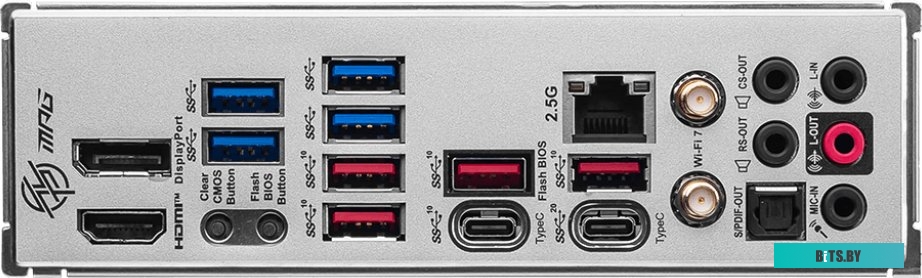 Материнская плата MSI MPG Z790 EDGE TI MAX WIFI Soc-1700 Intel Z790 4xDDR5 ATX AC`97 8ch(7.1) 2.5Gg RAID+HDMI+DP