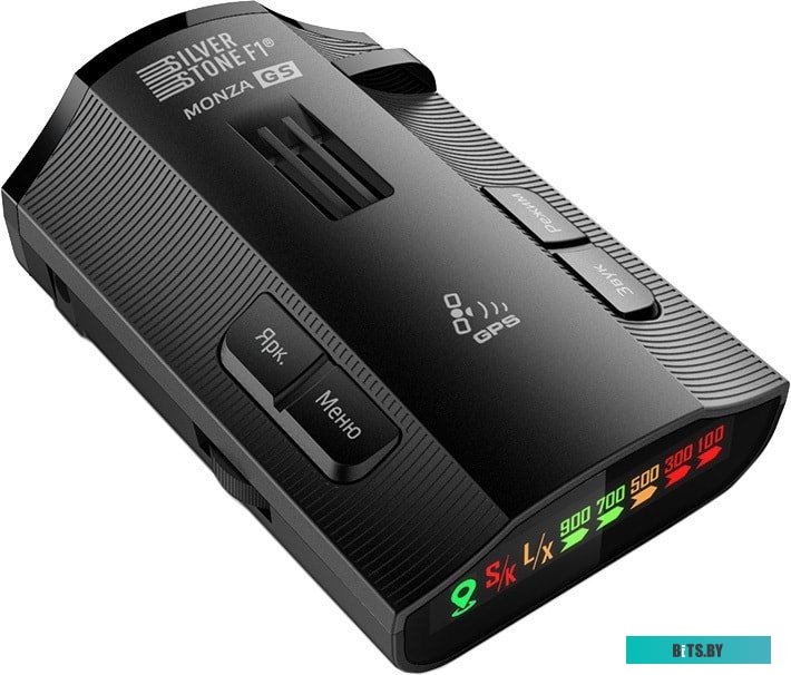 MONZA-GS Радар-детектор Silverstone F1 Monza GS GPS приемник черный