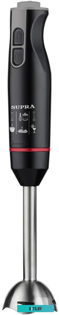 HBS-794 Блендер погружной Supra HBS-794 800Вт черный/красный