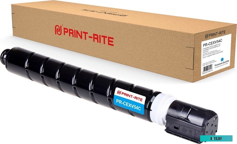 PR-CEXV54C Картридж лазерный Print-Rite TFC903CPRJ PR-CEXV54C C-EXV54C голубой (8500стр.) для Canon ImageRunner C3025/C3025i MFP