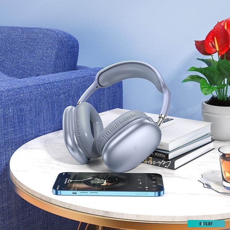 Наушники Hoco W35 Air Light (синий)