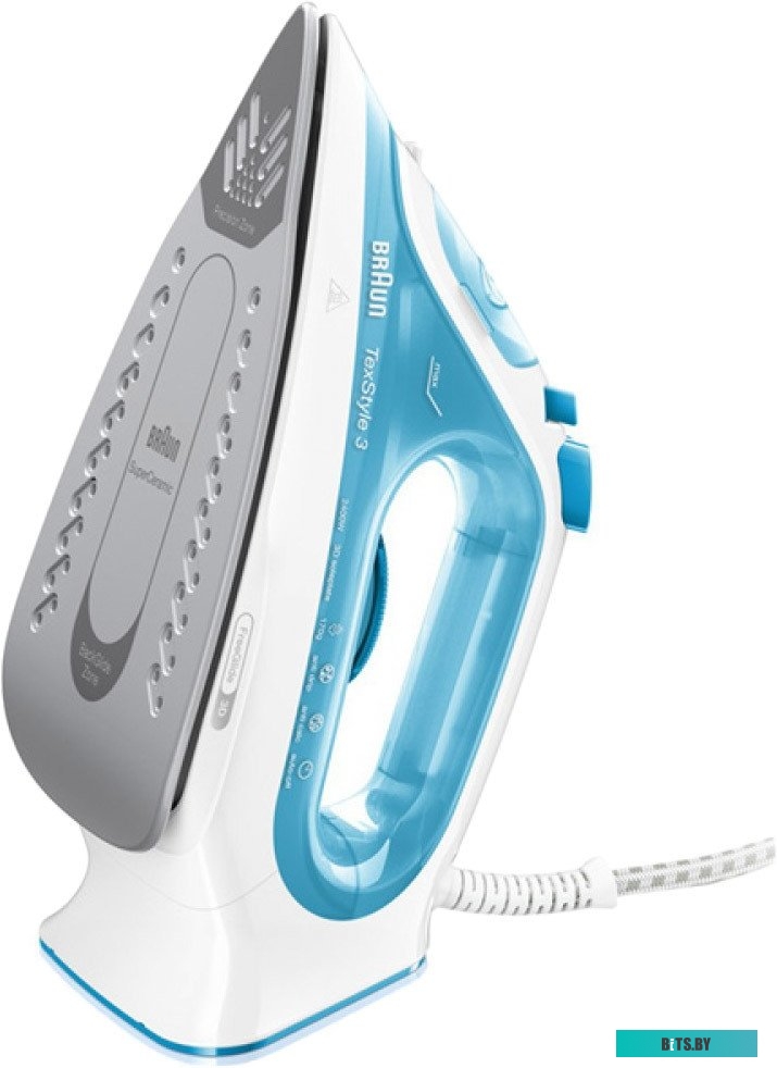 SI3053BL Утюг Braun SI3053BL 2400Вт голубой/белый