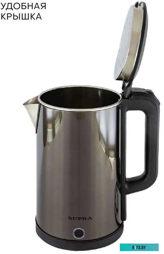 KES-1826 Чайник электрический Supra KES-1826 1.8л. 1500Вт коричневый (корпус: нержавеющая сталь)