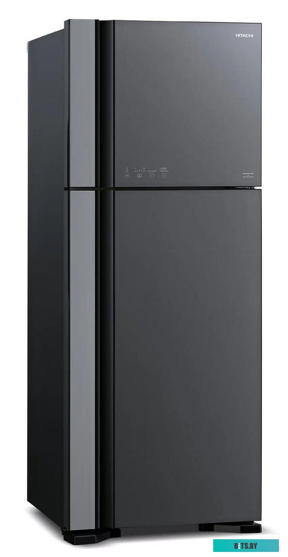 HRTN7489DFGGRCS Холодильник Hitachi HRTN7489DF GGRCS 2-хкамерн. серый стекло