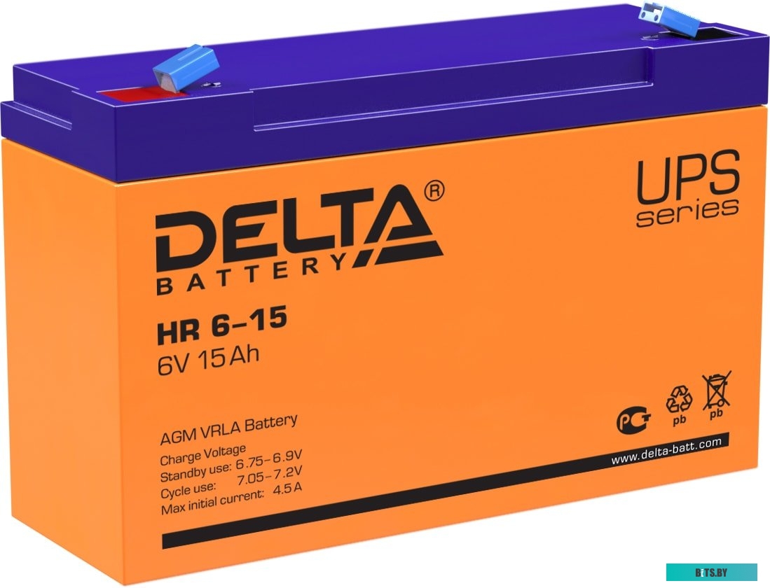 Батарея DELTA HR 6-15.