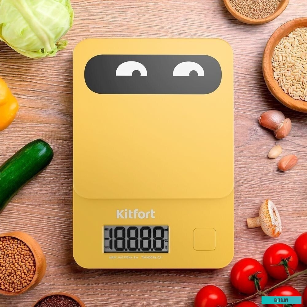 КТ-6173 Чайник электрический Kitfort КТ-6173 1.5л. 2200Вт черный (корпус: нержавеющая сталь)