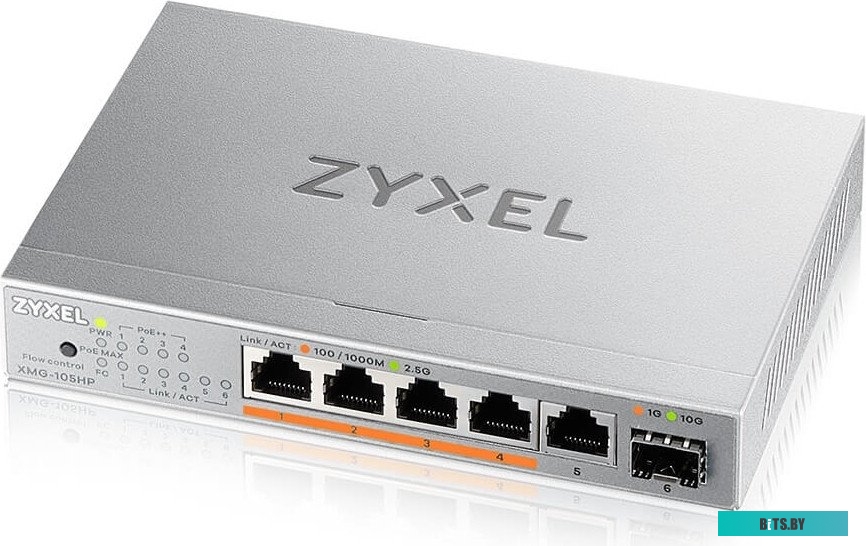 Коммутатор Zyxel XMG-105HP-EU0101F