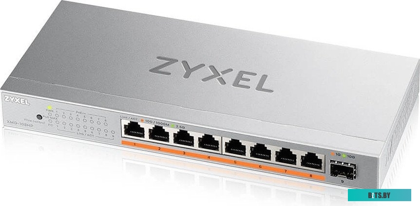 Коммутатор Zyxel XMG-108HP-EU0101F
