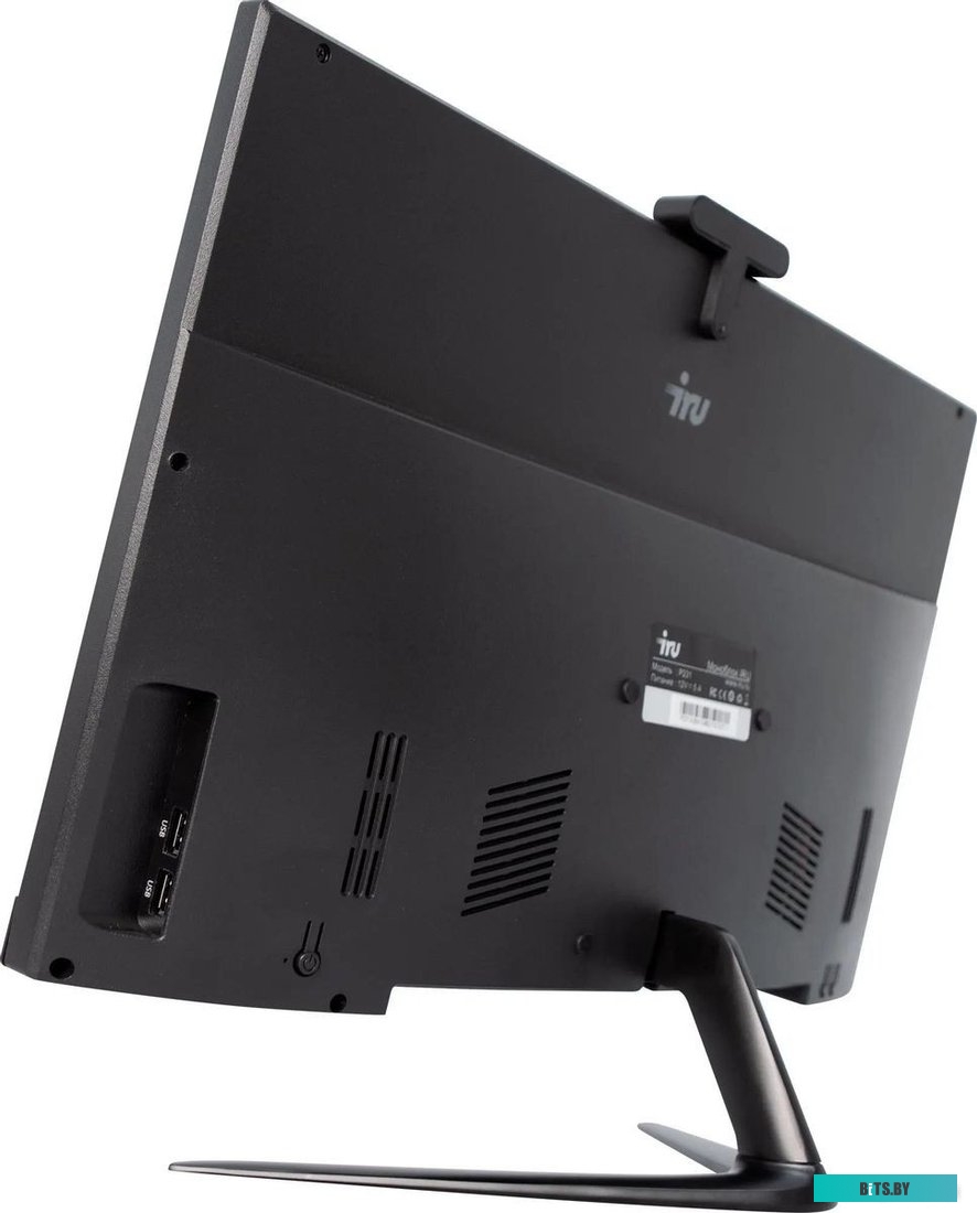 2004776 Моноблок IRU Агат 313 23.8" Full HD i3 10100 (3.6) 8Gb SSD256Gb UHDG 630 Free DOS GbitEth WiFi BT 120W клавиатура мышь Cam черный 1920x1080 (R