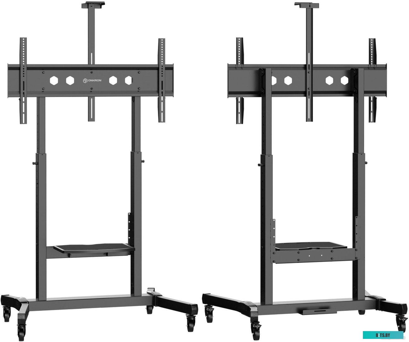 Стойка для телевизора Onkron TS1991E-B черный 50"-100" макс.120кг напольный наклон