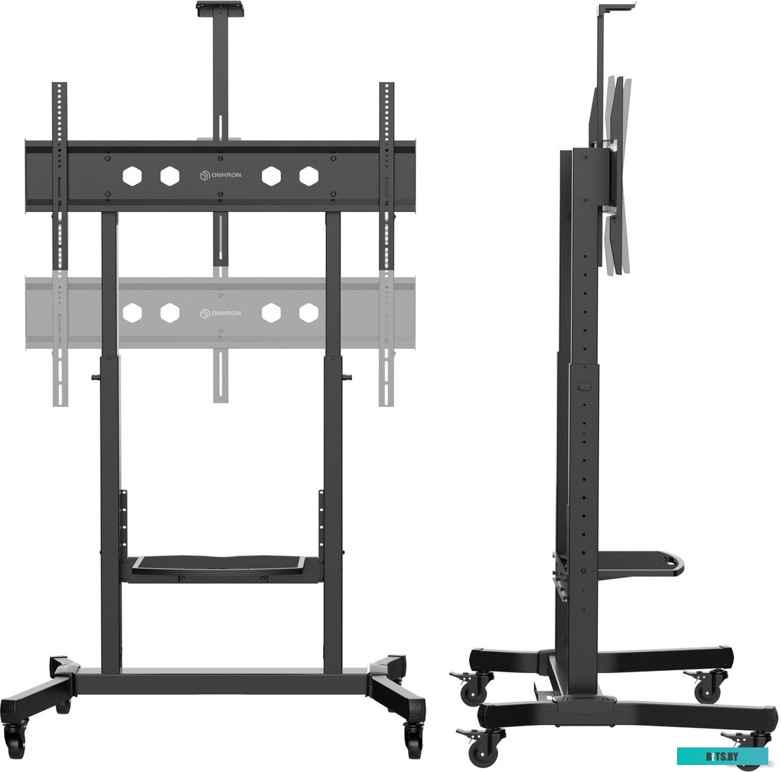 Стойка для телевизора Onkron TS1991E-B черный 50"-100" макс.120кг напольный наклон