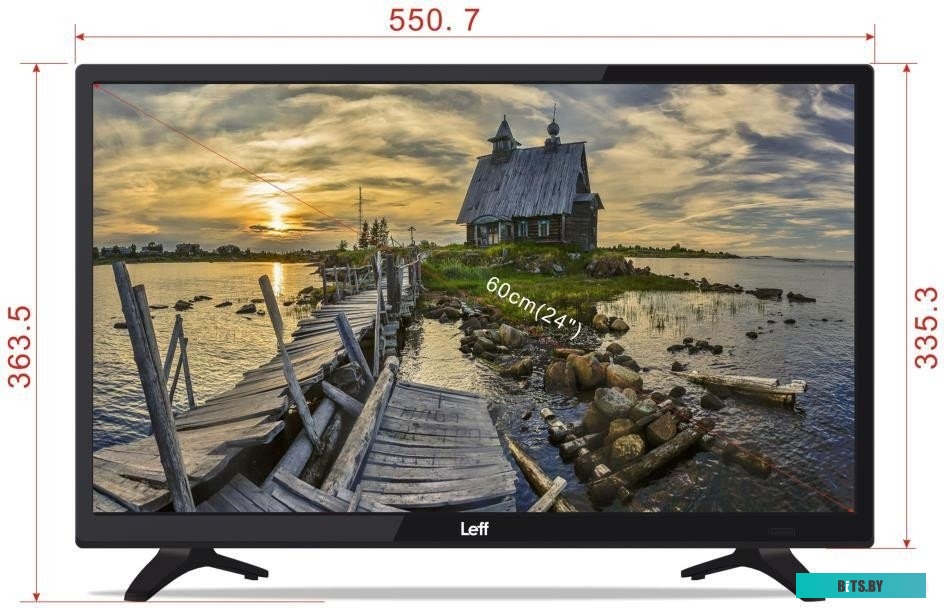 Телевизор Leff 24F260T