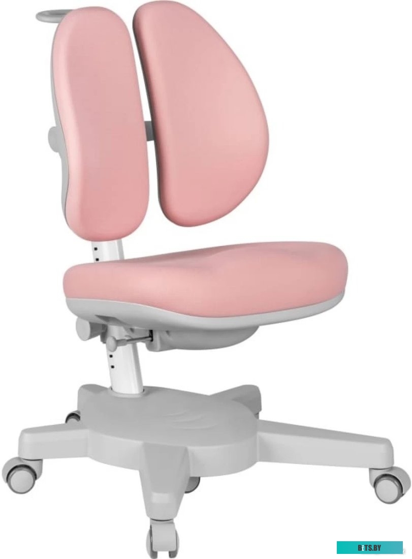 CS-CHR-3604PK Кресло детское Cactus CS-CHR-3604PK розовый крестов. пластик серый