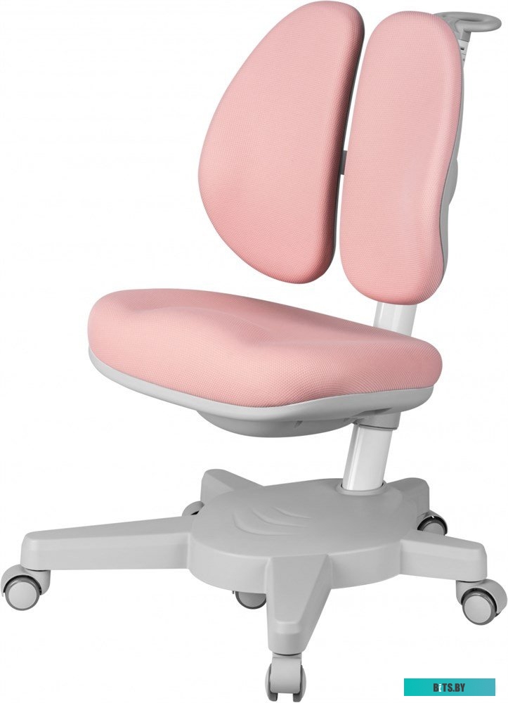 CS-CHR-3604PK Кресло детское Cactus CS-CHR-3604PK розовый крестов. пластик серый